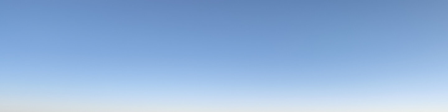 bright gradeint blue clear sky plain background banner