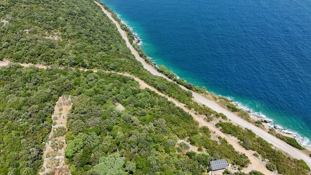 Prevlaka Park, Cape O&scaron;tra, peninsula above the Bay of Kotor, Adriatic Sea, Croatia, Europe,