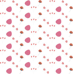 Seamless pattern in botanical theme presented as a vector illustration. Perfect for wrapping, product packaging, and fabric.

