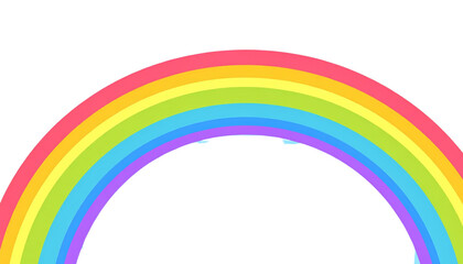 Abstract watercolor splashes create a bright and colorful background with artistic paint texture and rainbow pattern on a white background