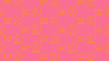 Hammer throw ,athletics vector pattern multicoloured