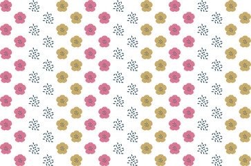 Seamless pattern in botanical theme presented as a vector illustration. Perfect for wrapping, product packaging, and fabric.

