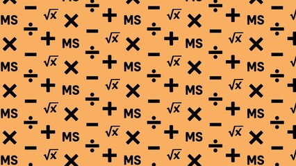 Vector calculator icon pattern design colored