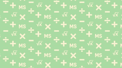 Vector calculator icon pattern design colored