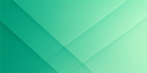 Light emerald green abstract diagonal background with modern soft blend texture