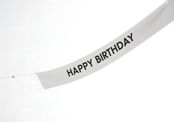 Happy Birthday Banner Celebrate with Style and Simplicity
