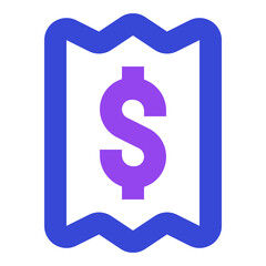 business two tone icon set