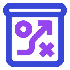 Fototapeta premium business two tone icon set