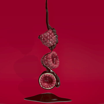raspberry chocolate