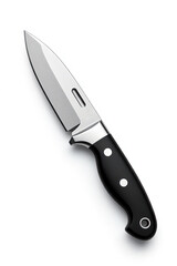 Obraz premium High-Quality Knife on White Background for Culinary Inspiration