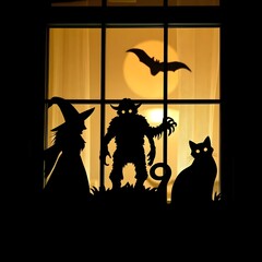 vector illustration of a halloween