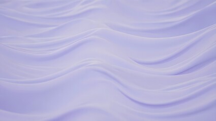 Obraz premium Lavender fabric waves flowing smooth