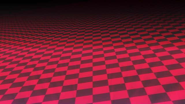 checkerboard floor tile pattern geometric shape motion element ornament animation elegant background