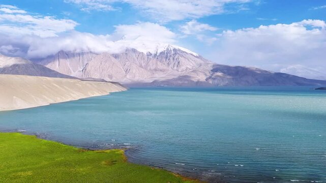 Baisha Lake in Xinjiang