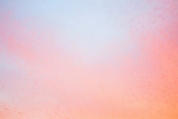 Fototapeta premium Pastel sky gradient with pink orange hues image