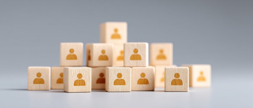 Team collaboration symbols modern workspace iconography clean design engaging perspective building team spirit