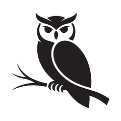 owl on branch