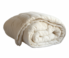A white blanket with a white border