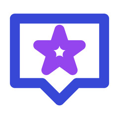 chat two tone icon set