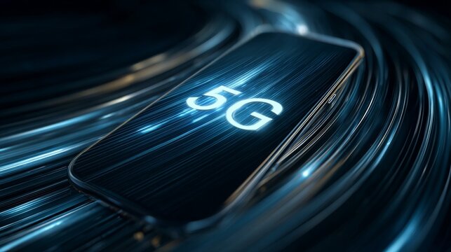 Speed and passion of 5G mobile phone network