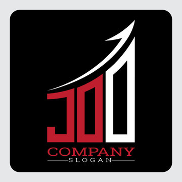 JDD logo design, JDD Company Logo Design Growth vector, JDD Upward Arrow Business Success Logo vector, JDD Corporate Branding Logo, JDD simple and modern logo, JDD business finance logo design, etc.