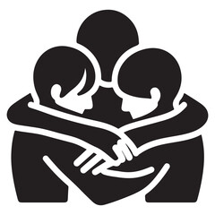 Embrace Symbol of Unity, Support, and Togetherness 