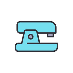 Aqua Paper Punch Illustration On Transparent Background For Office Needs