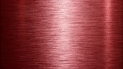 A red brushed metal surface with a subtle sheen