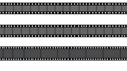 Film strip png, film reels png, film reels png transparent film strip isolated on white, old film reels background.