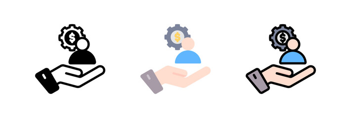Fototapeta premium Customer Icon
