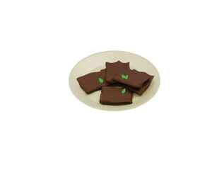 randang icon 3d illustration render