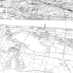 Obraz premium 3D illustration of city and urban in Wuhan China