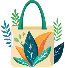 vector illustration of Shopping beg