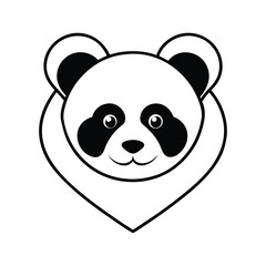 love panda design