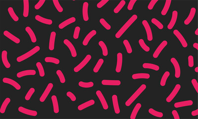 seamless pattern with pink hearts