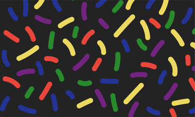 seamless pattern with colorful lines