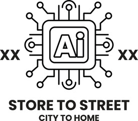 Store to street is a logo for a company that sells technology