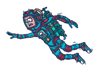 astronauta © Manuel