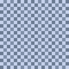 Blue geometric square pattern for abstract seamless background, tile, wrapping paper, square fabric pattern.