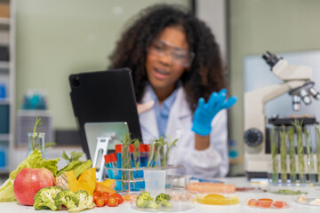 Microbiologists & Nutrition Specialists and medicine, Molecular Analysis in Food Science Labs.