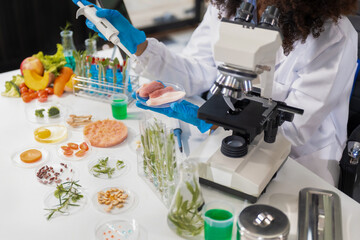 Microbiologists & Nutrition Specialists and medicine, Molecular Analysis in Food Science Labs.