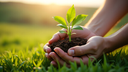 A pair of gentle, weathered hands, with prominent veins and slight wrinkles