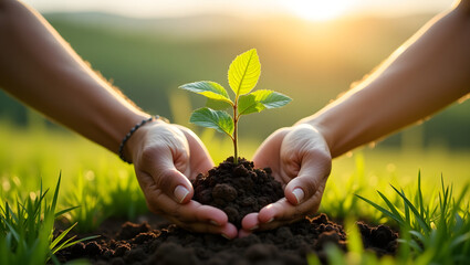 A pair of gentle, weathered hands, with prominent veins and slight wrinkles