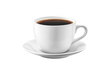 Obraz premium Coffee cup on saucer beverage hot drink caffeine espresso cup mocha latte art drinkware ceramic