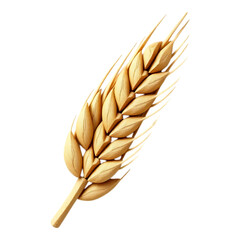 Wheat Spike Illustration Isolated
