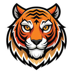 Obraz premium Tiger head graphic