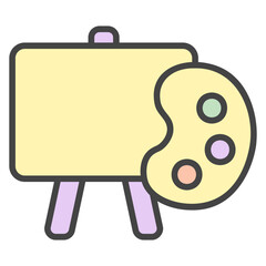 painting color style icon