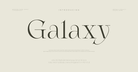 Galaxy Creative font. Modern abstract digital tech font. Logo creative font, type, technology, movie, digital, music, movie. Fonts and illustration in vector format.
