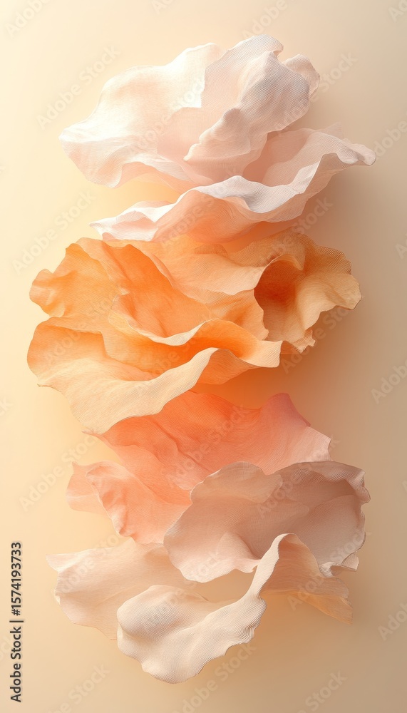 Poster elegant abstract background featuring gentle wave texture patterns and soft monochromatic gradient