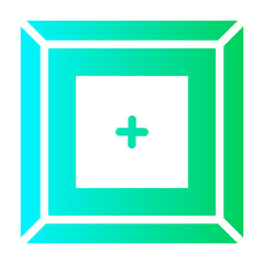 Obraz premium frames Gradient icon